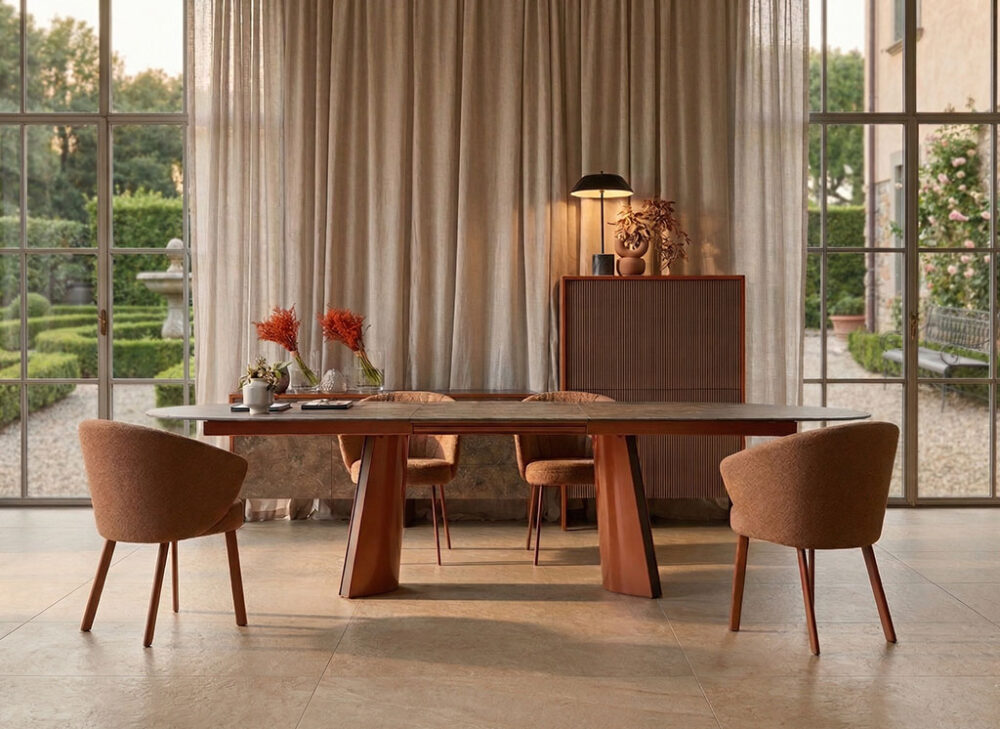 Intérieur chaleureux et mobilier haut de gamme